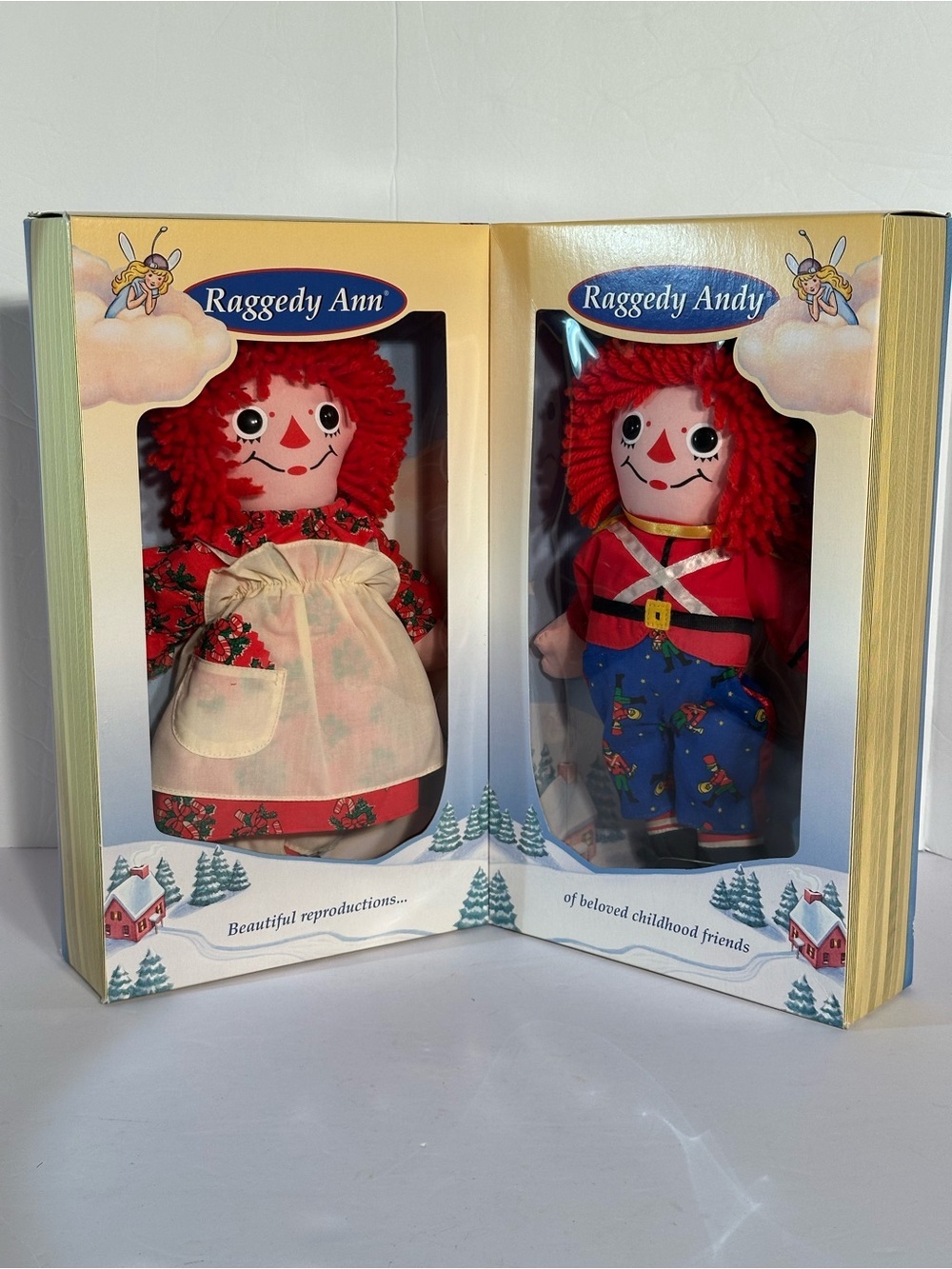 Vintage NIB Raggedy Ann and Andy Dolls‎ Special Edition 1997 By Johnny Gruelle